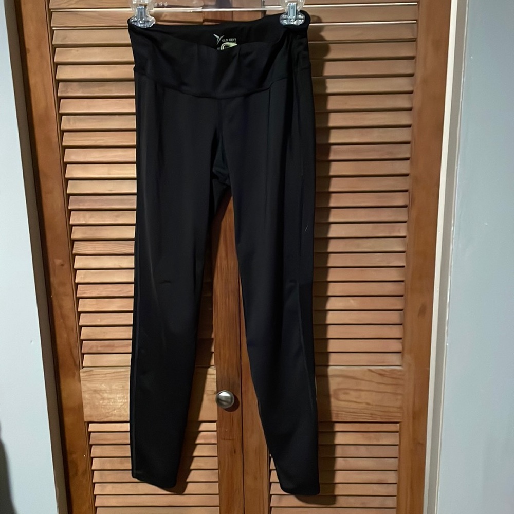 old navy black active go dry athletic pants, sizeM
